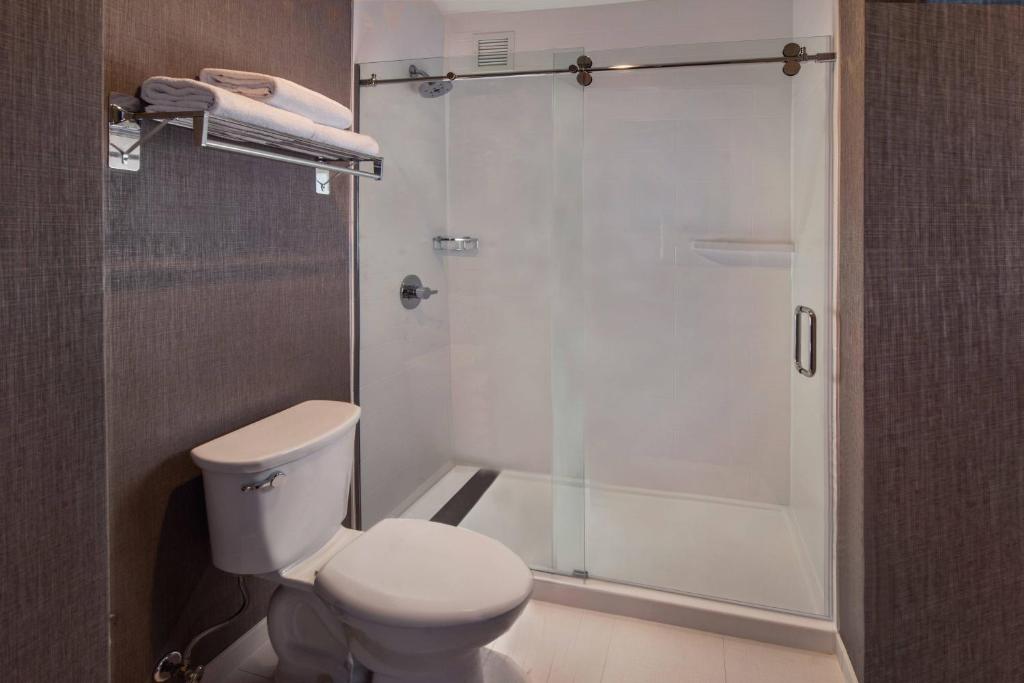Koupelna v ubytování SpringHill Suites Herndon Reston