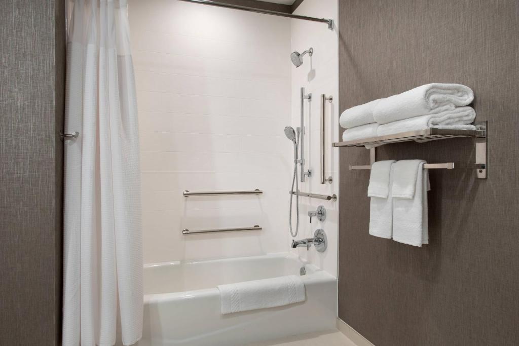 Koupelna v ubytování SpringHill Suites Herndon Reston
