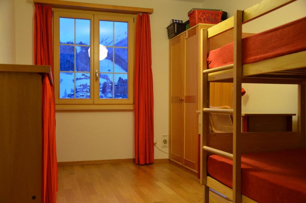 Postel nebo postele na pokoji v ubytování Chalet Wandelgrün