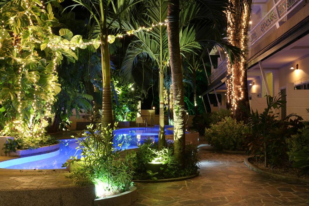 Zahrada ubytování Naka Resort