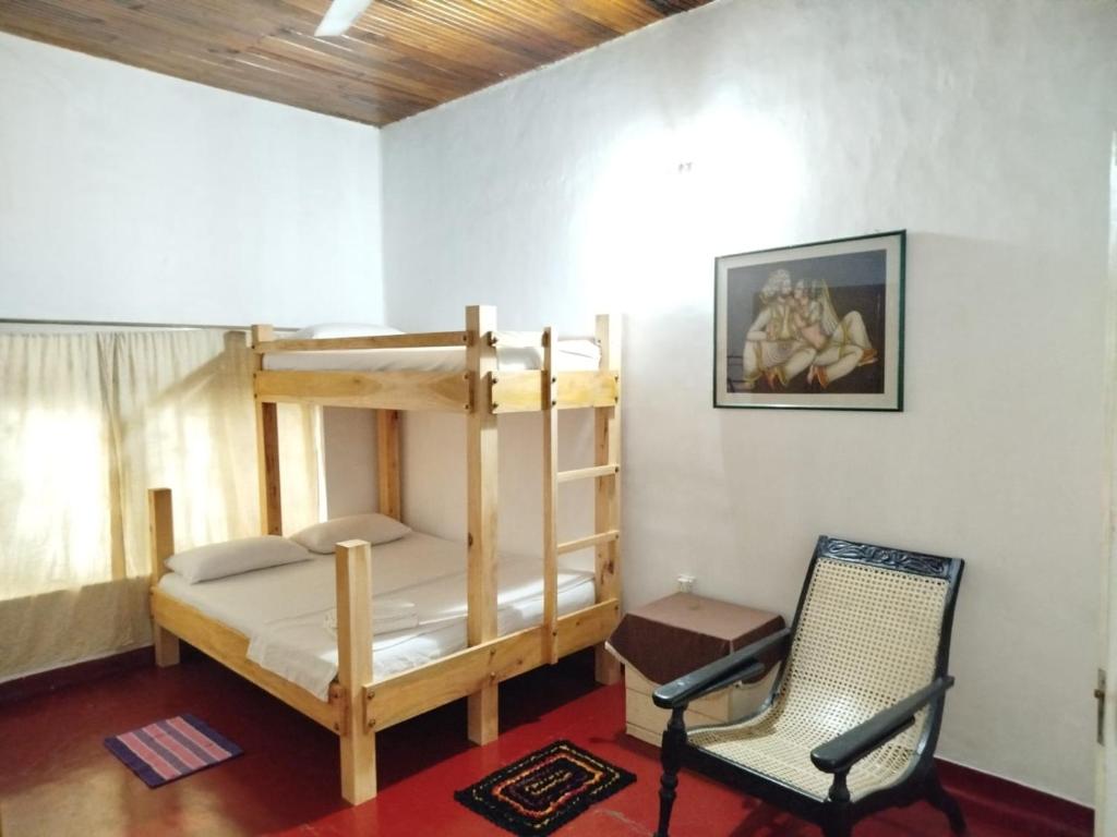 Postel nebo postele na pokoji v ubytování No 06 Veediya Bandara Lane Bahirawakanda