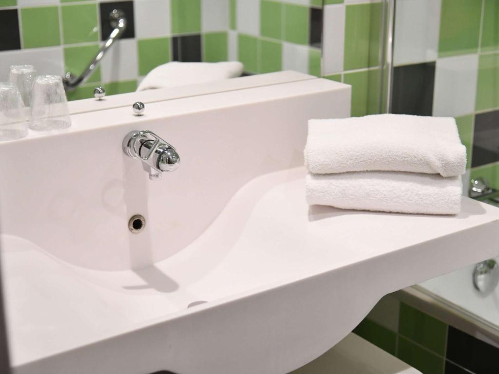 Koupelna v ubytování ibis Styles Avignon Sud