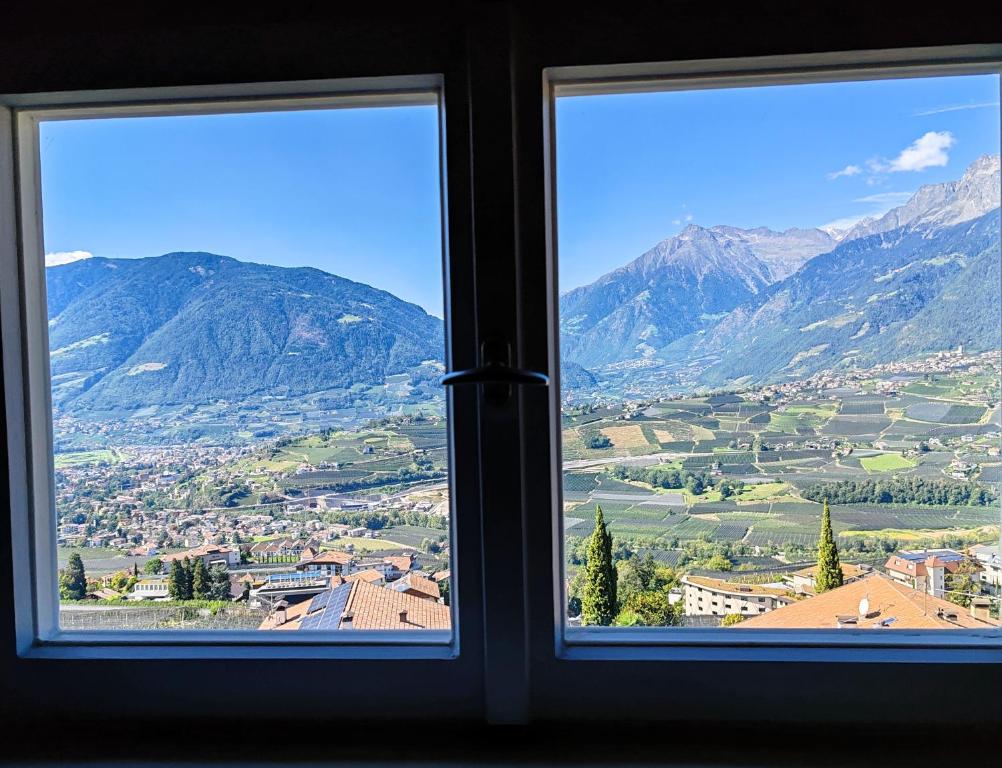 Nespecifikovaný výhled na hory nebo výhled na hory při pohledu z bed and breakfast