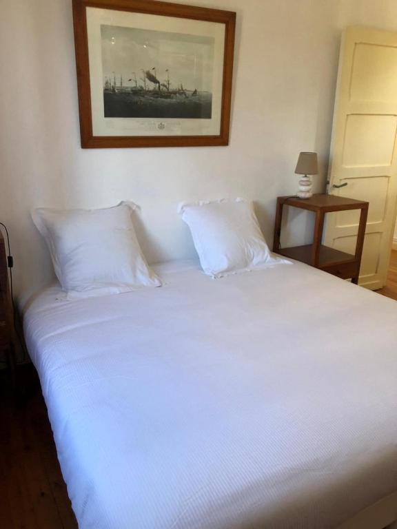 Postel nebo postele na pokoji v ubytování Villa Triton - Vue mer