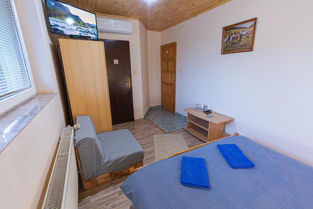 Postel nebo postele na pokoji v ubytování Ubytovanie Zuzana