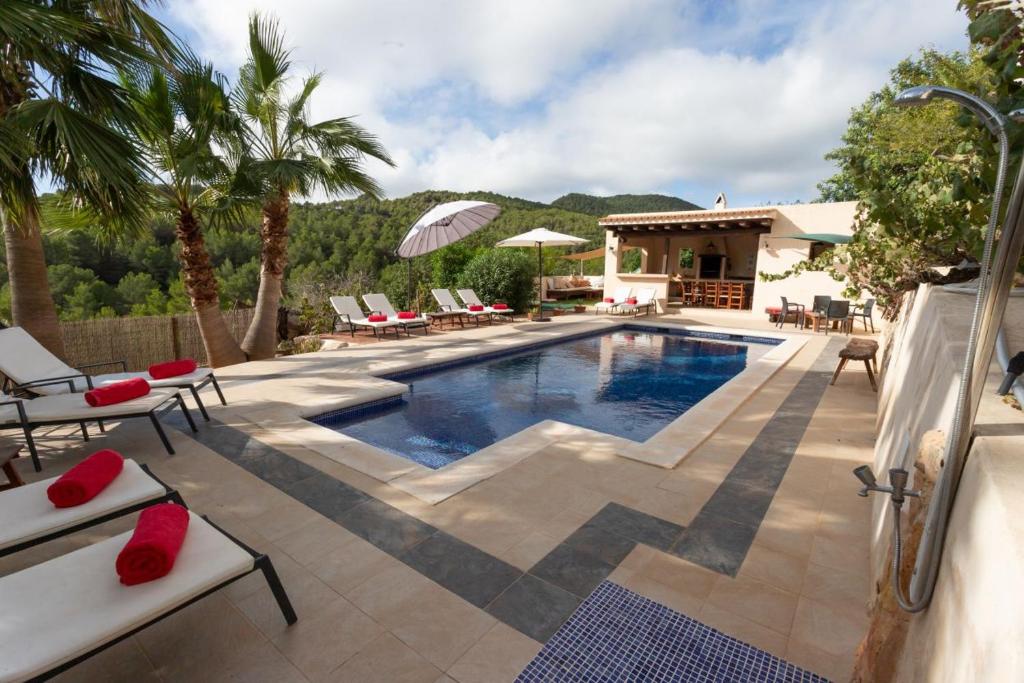 Πισίνα στο ή κοντά στο Villa Es Cubells 439