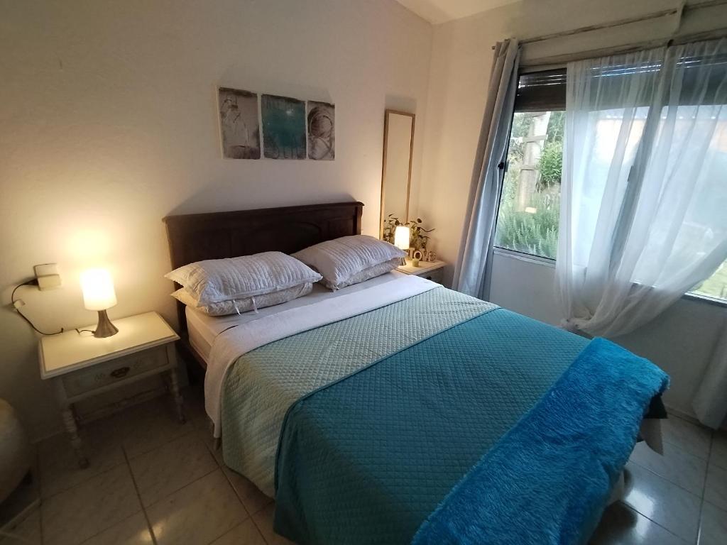 Postel nebo postele na pokoji v ubytování Casas cerro