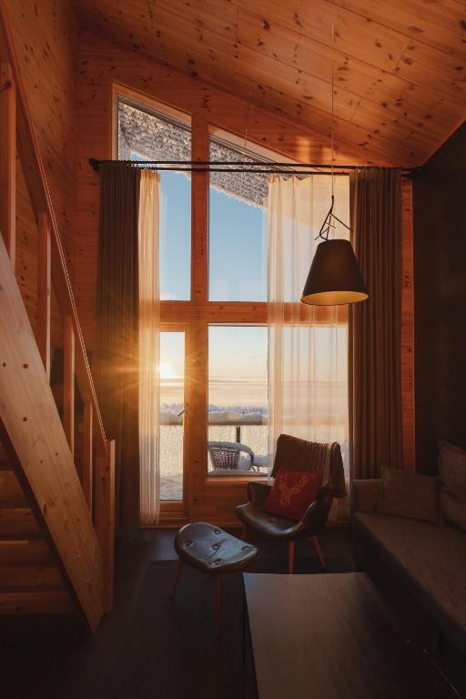 Posezení v ubytování Star Arctic Hotel
