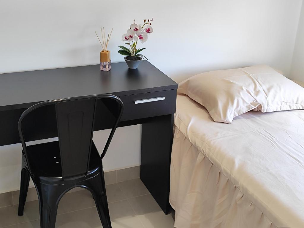Postel nebo postele na pokoji v ubytování Departamento full a estrenar con wifi