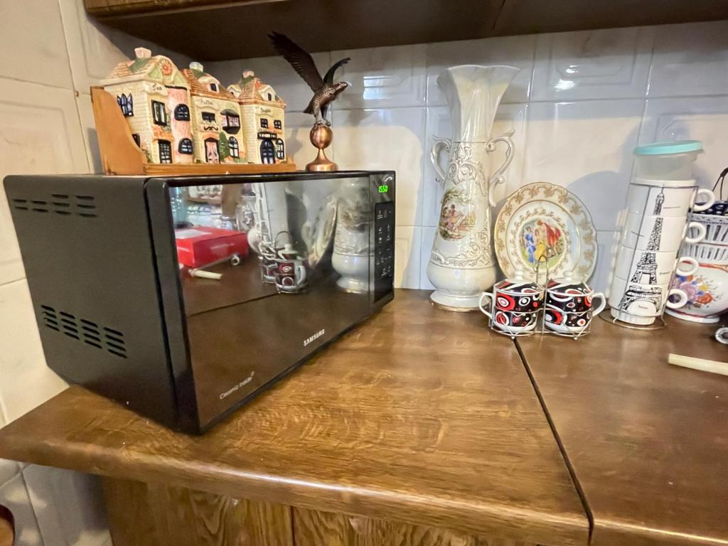 Kuchyň nebo kuchyňský kout v ubytování GuestHouse Sagarejo
