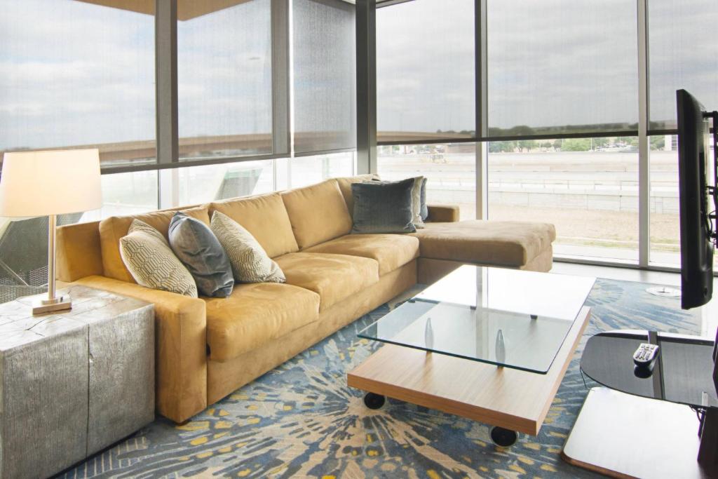 Posezení v ubytování SpringHill Suites by Marriott Fort Worth Fossil Creek