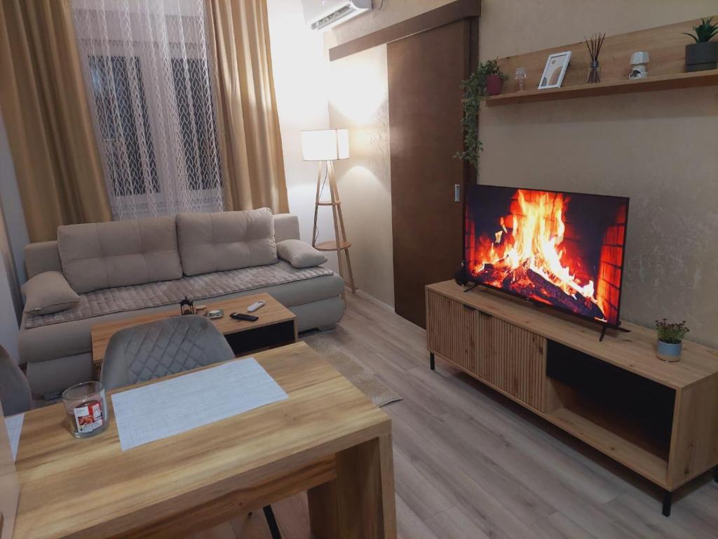Posezení v ubytování Apartmani Marjanovic Akva park Jagodina
