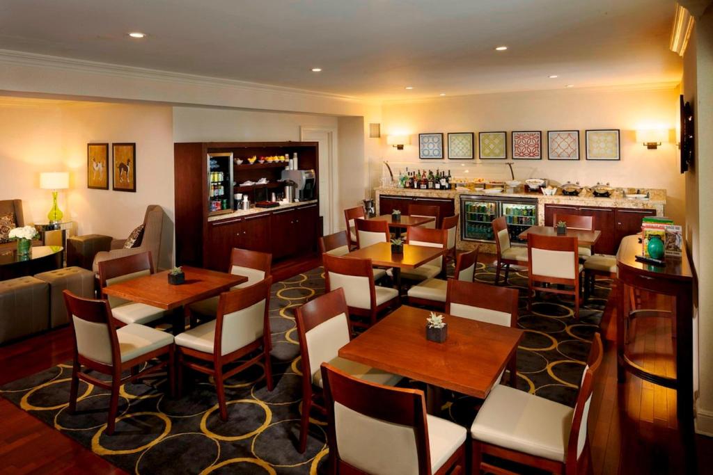 Posezení v ubytování JW Marriott Miami