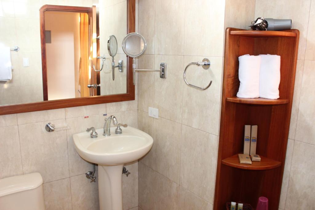 Koupelna v ubytování Hotel Del Sol Galapagos