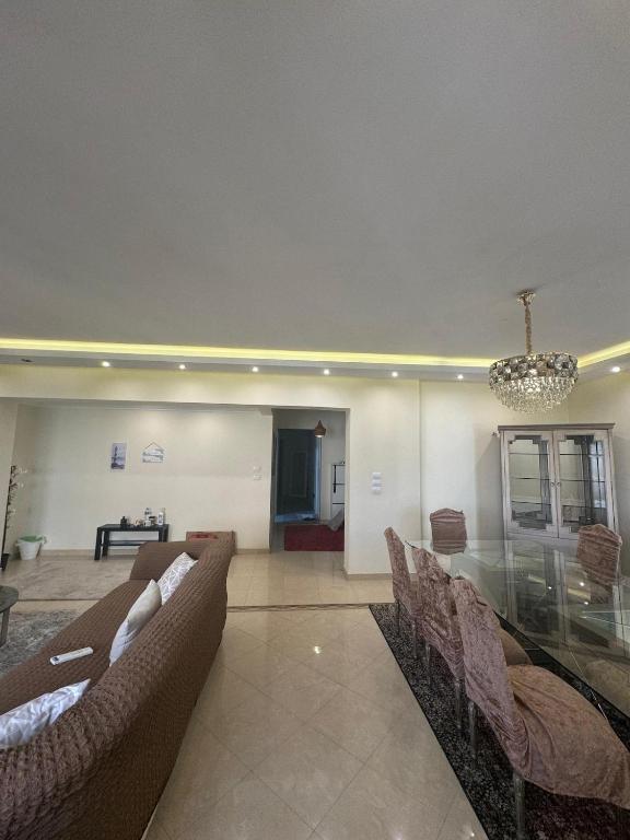 Posezení v ubytování Apartment in New Cairo