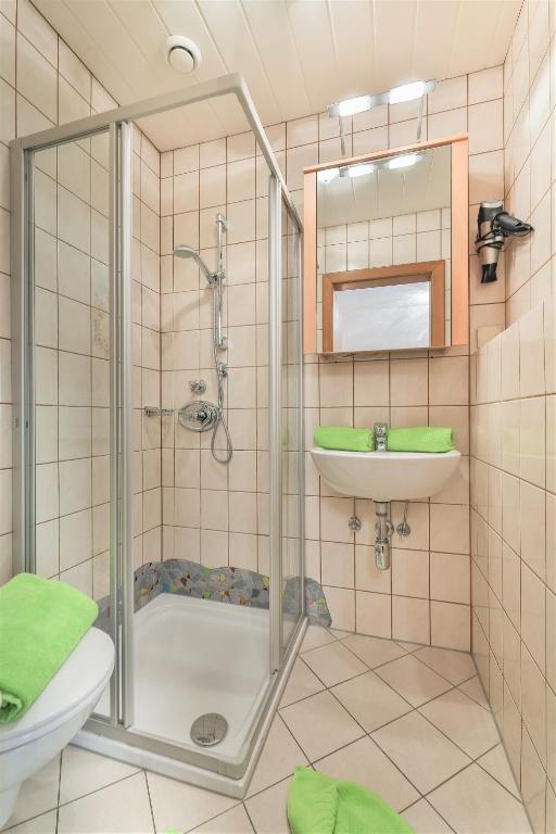 Koupelna v ubytování Appartement Jost - Nassfeld