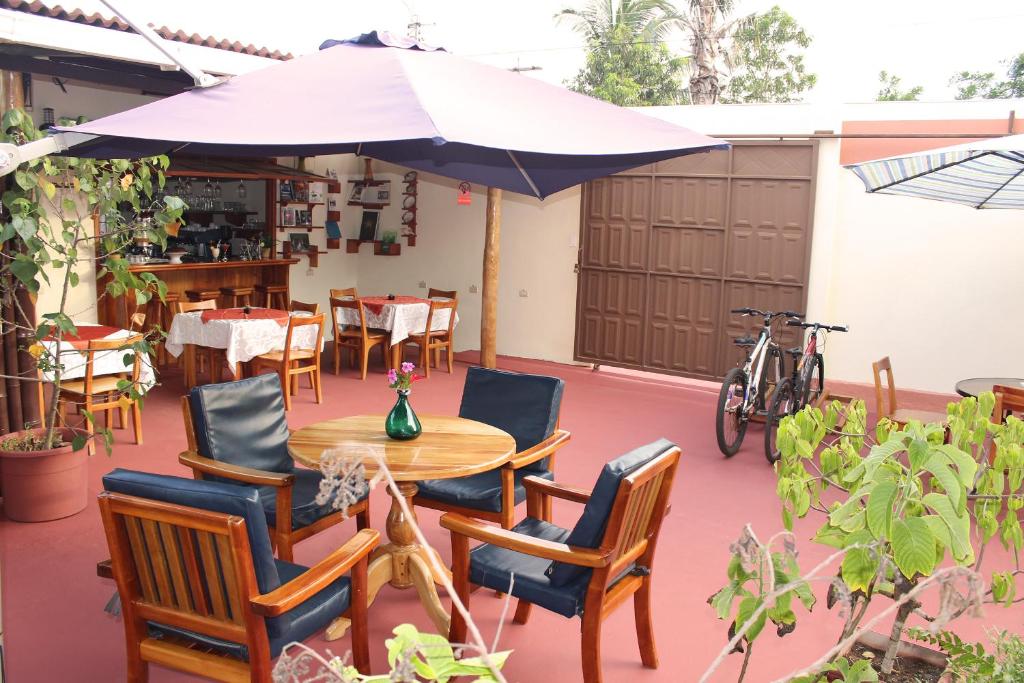 Restaurace v ubytování Hotel Del Sol Galapagos