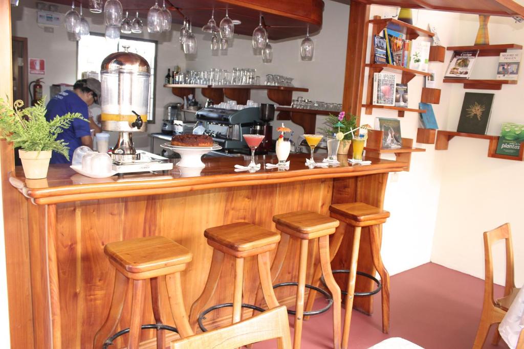 Kuchyň nebo kuchyňský kout v ubytování Hotel Del Sol Galapagos