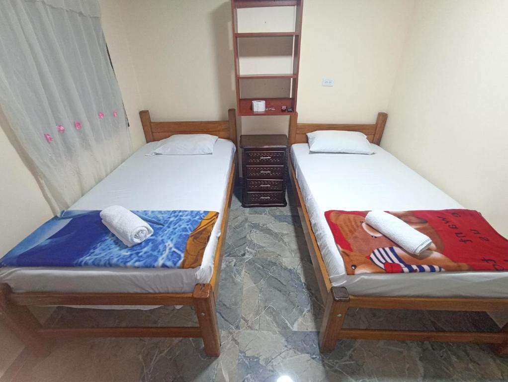 Postel nebo postele na pokoji v ubytování Hotel San Vicente