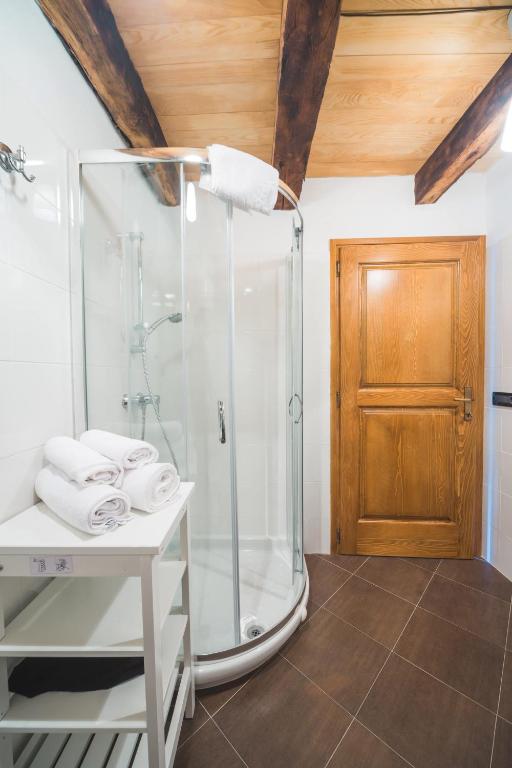 Koupelna v ubytování Portole Suites
