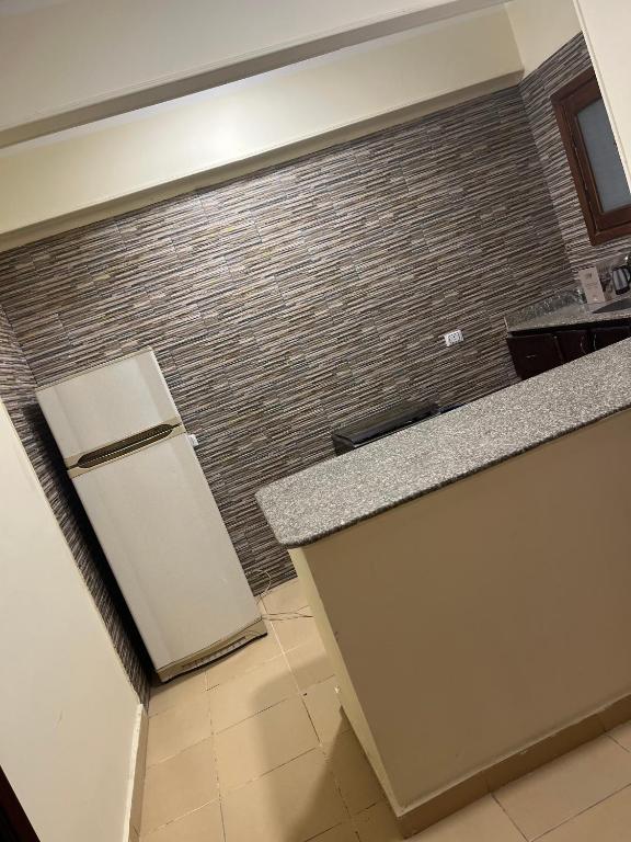 Kuchyň nebo kuchyňský kout v ubytování Central Hurghada Apartment