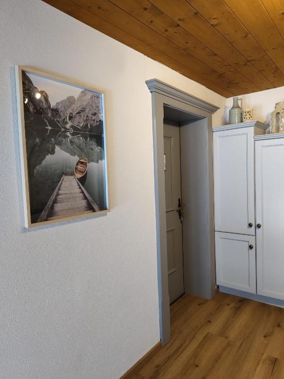 Kuchyň nebo kuchyňský kout v ubytování Gästehaus Midi