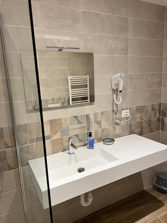 Koupelna v ubytování Matera in Centro Rooms