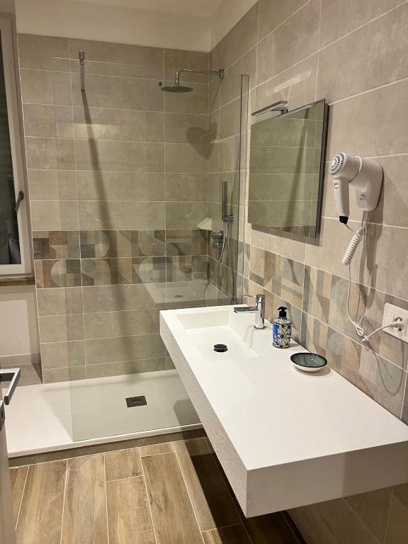 Koupelna v ubytování Matera in Centro Rooms