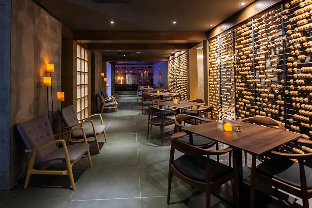 Sousse Pearl Marriott Resort & Spaにあるシーティングエリア
