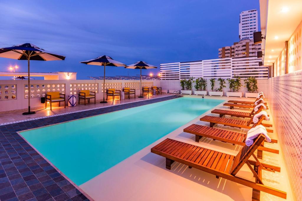 Bazén v ubytování Ermita Cartagena, a Tribute Portfolio Hotel nebo v jeho okolí