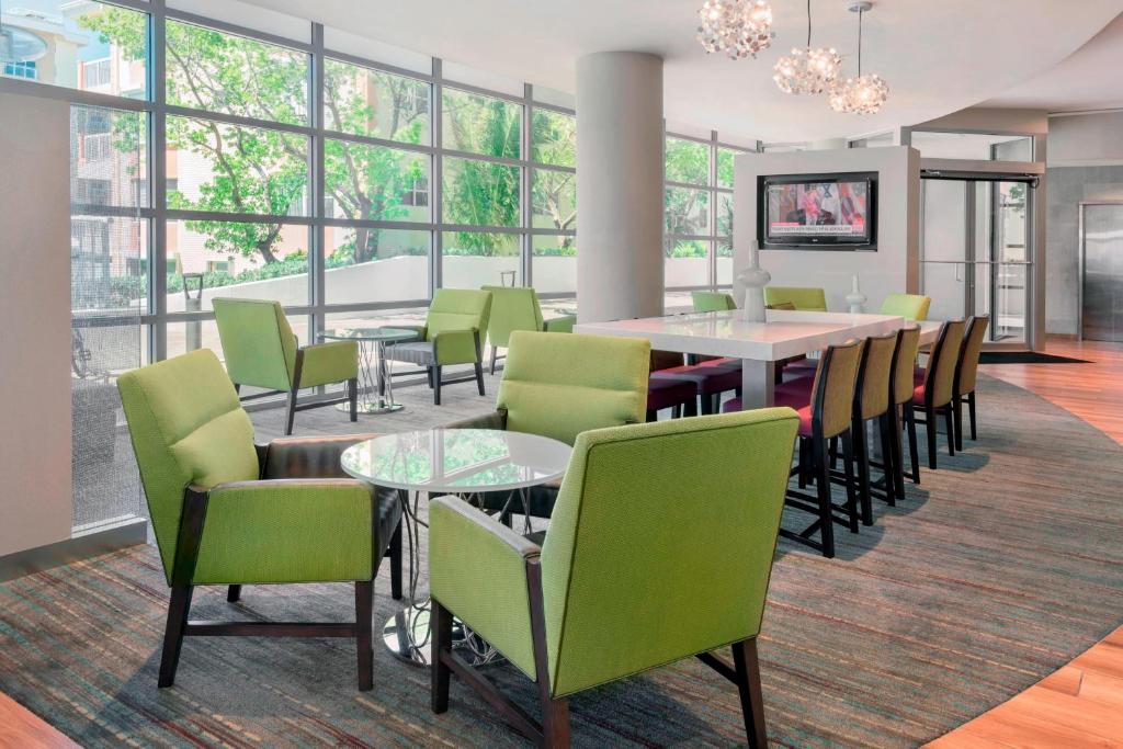 Posezení v ubytování Residence Inn Fort Lauderdale Pompano Beach/Oceanfront