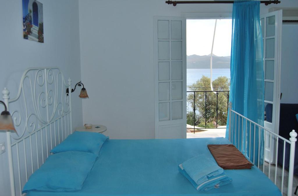 Ένα ή περισσότερα κρεβάτια σε δωμάτιο στο Casa di Giorgio 