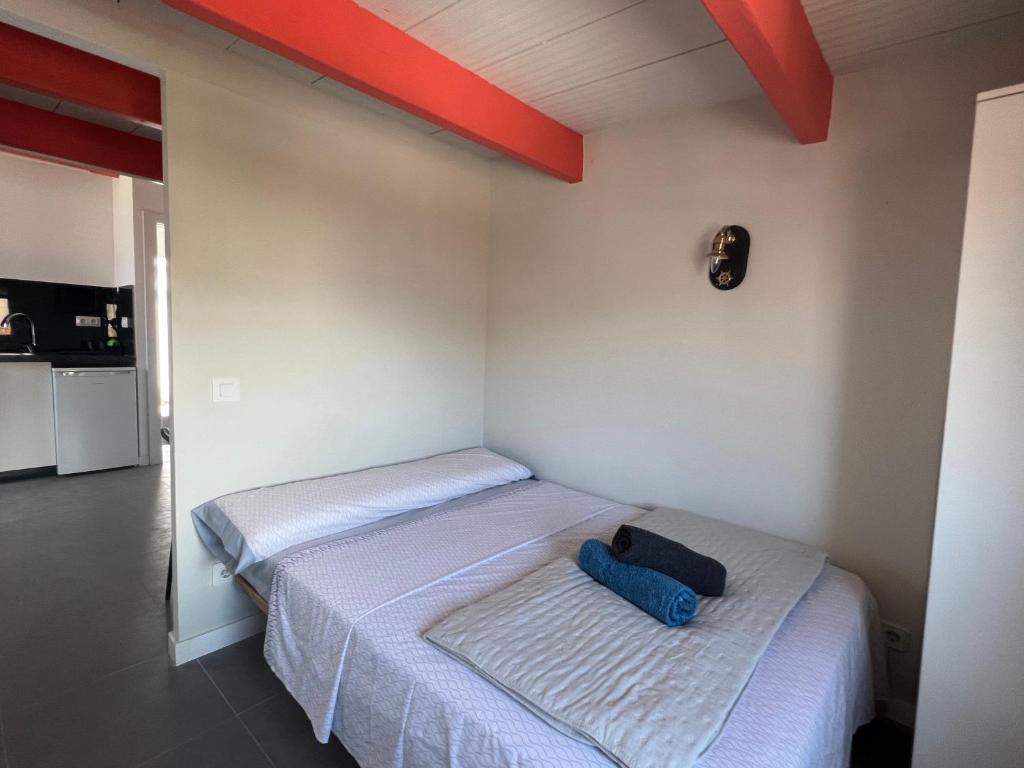 Postel nebo postele na pokoji v ubytování Apartamentos Playa