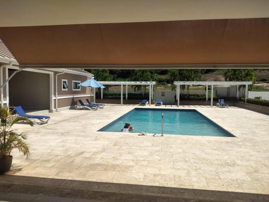 Bazén v ubytování Seashell Villas nebo v jeho okolí