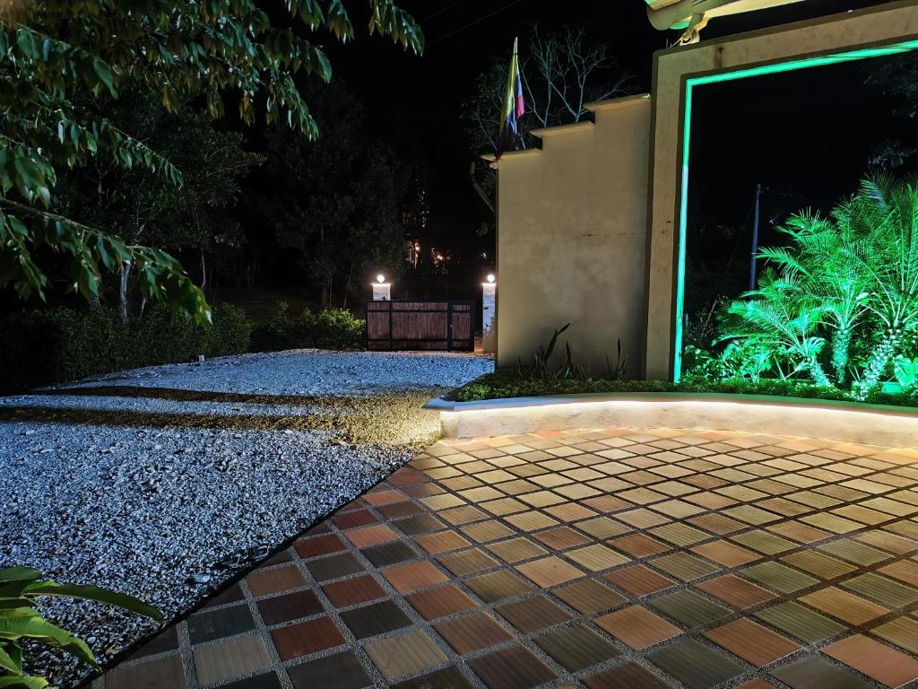 Zahrada ubytování Finca La Casa de Pablo