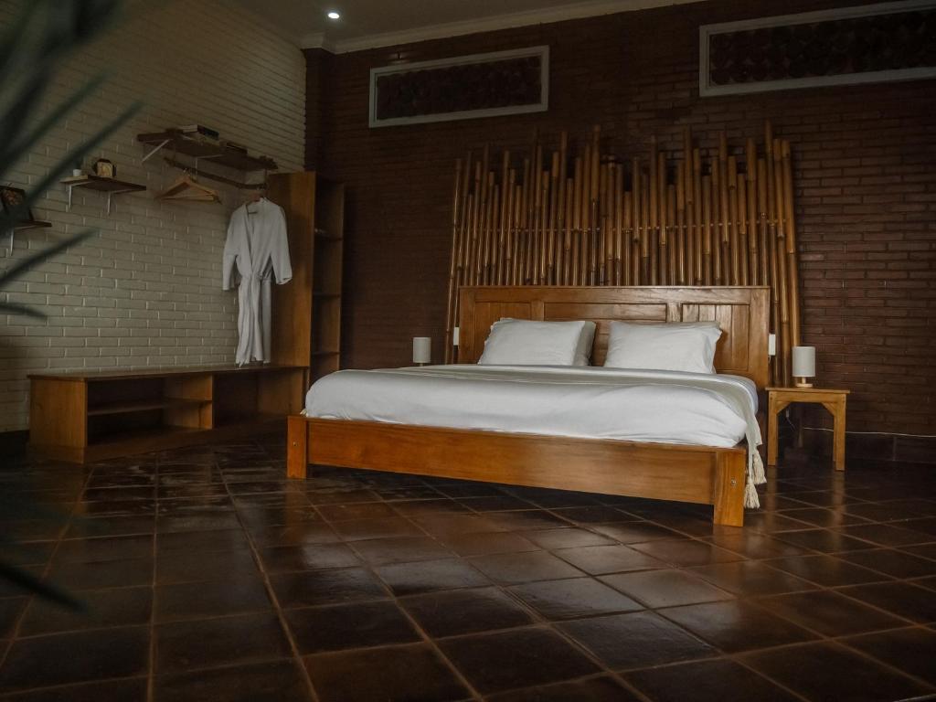 Voodi või voodid majutusasutuse Kailash Lodge toas