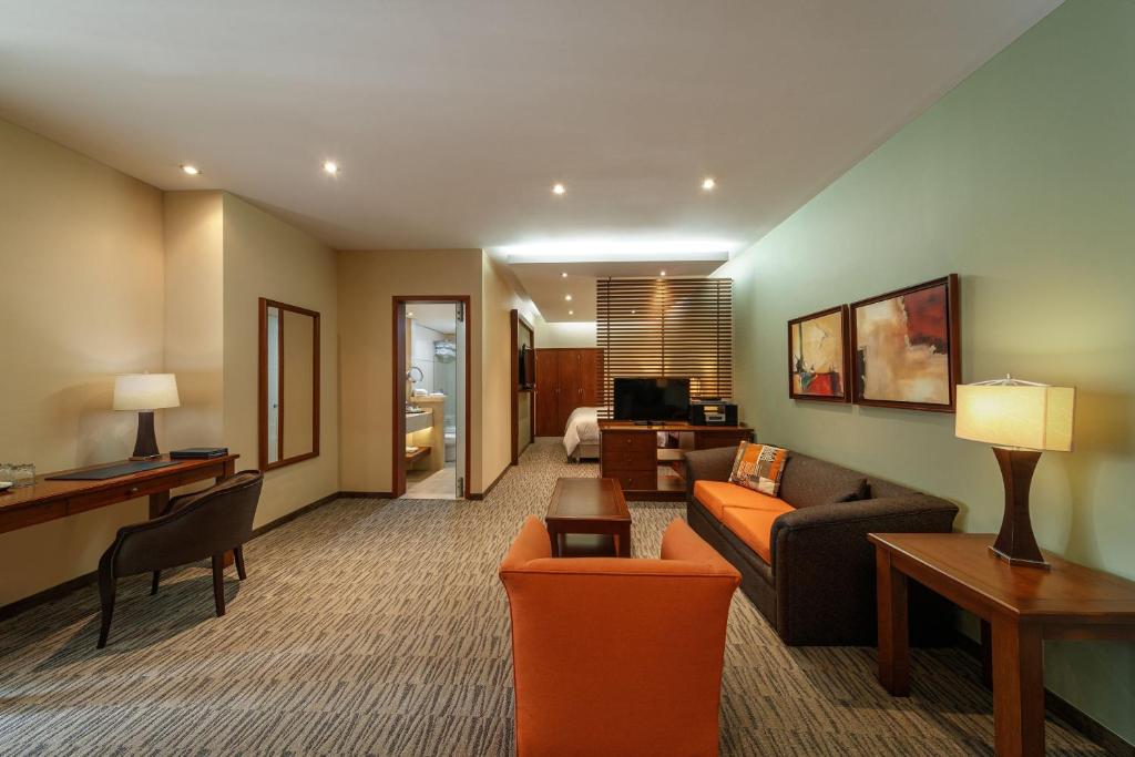 Posezení v ubytování Sheraton Bogotá Hotel