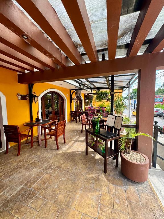 Balkón nebo terasa v ubytování El Zaguán Colonial by GuruHotel