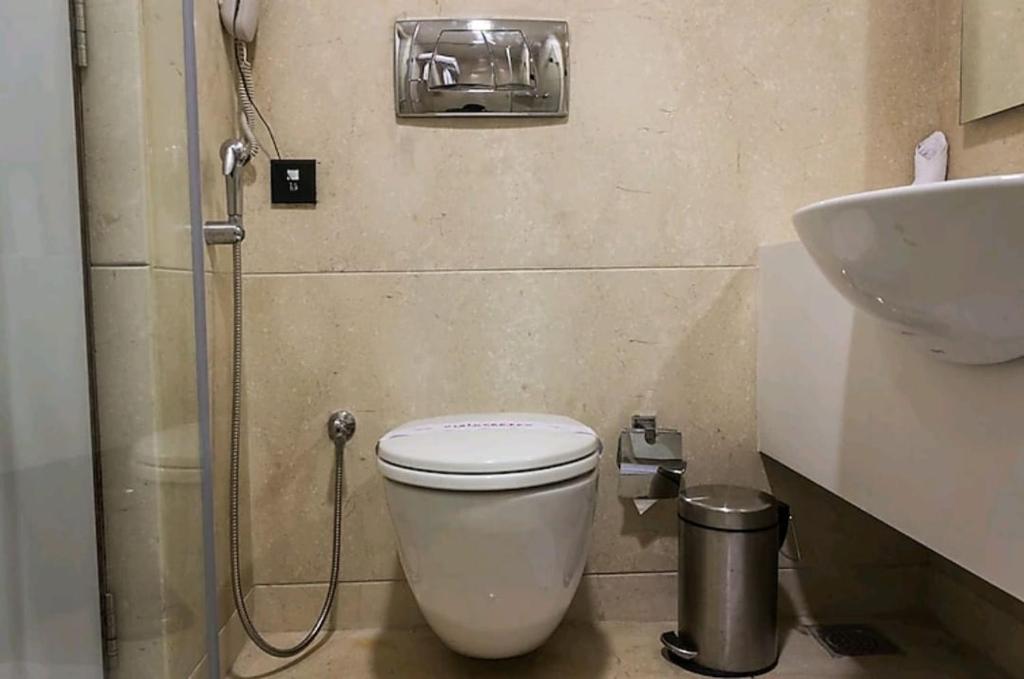 Koupelna v ubytování Diana Heights Luxury Hotel