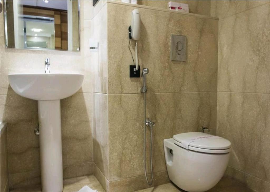 Koupelna v ubytování Diana Heights Luxury Hotel