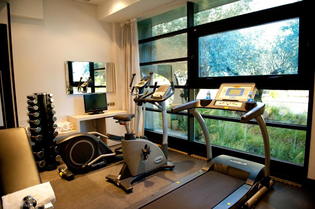 Gimnasio o instalaciones de fitness de Hotel Nuevo Boston