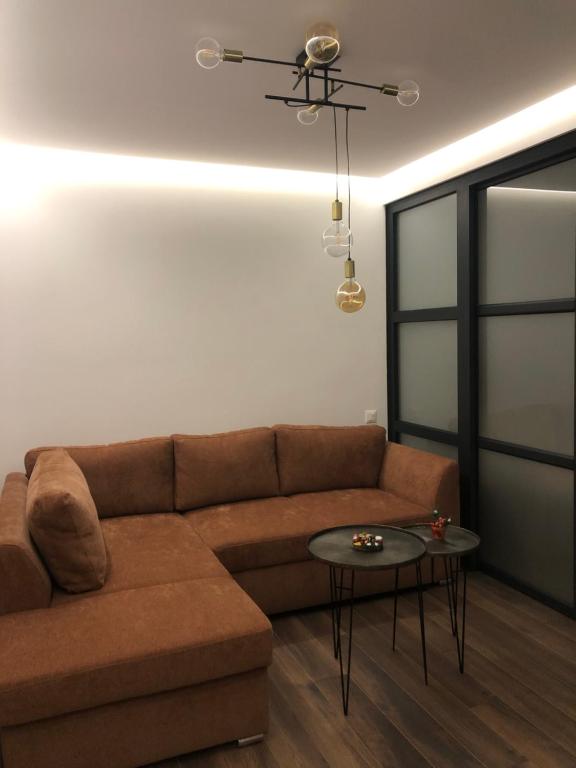 Posezení v ubytování Stylish 2BDR apartment Gramada, free parking