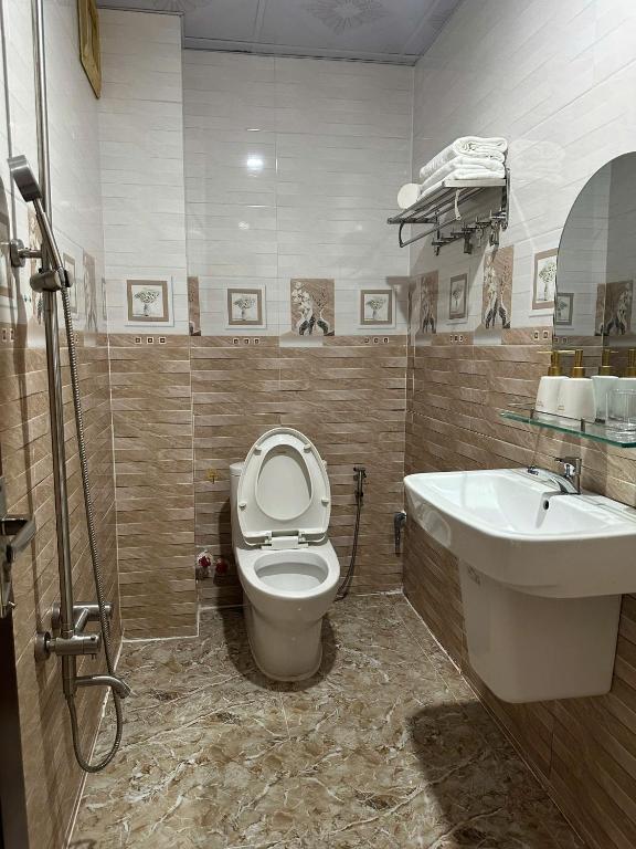 Koupelna v ubytování Thulee Luxury Hotel - Phu My