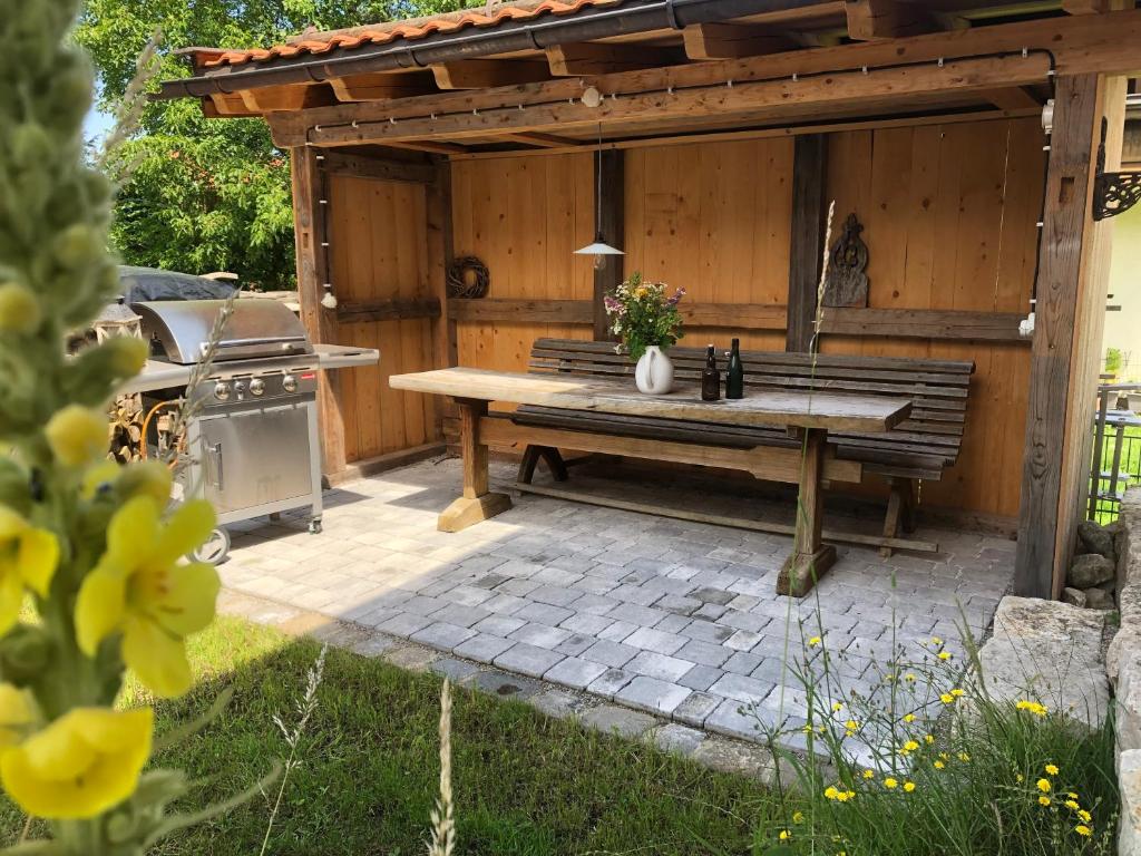 Zahrada ubytování Chalet Hochgern