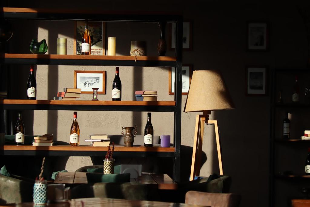 Nápoje v ubytování Alpine Lounge Boutique Hotel