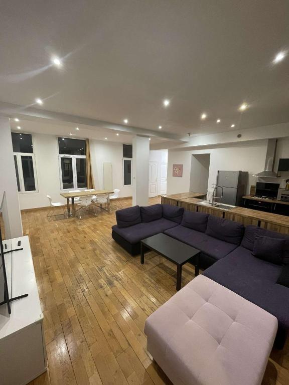 Posezení v ubytování Appart 7 personnes centre-ville