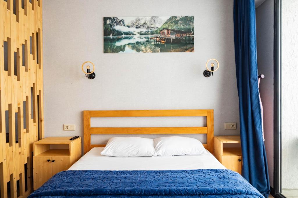 Postel nebo postele na pokoji v ubytování Room310