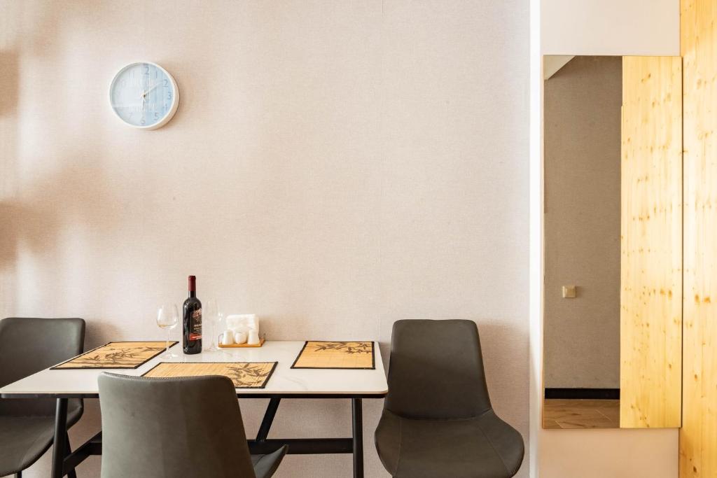 Posezení v ubytování Room310