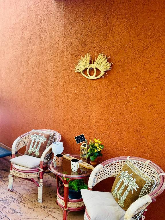 Posezení v ubytování Budva Felix Suites
