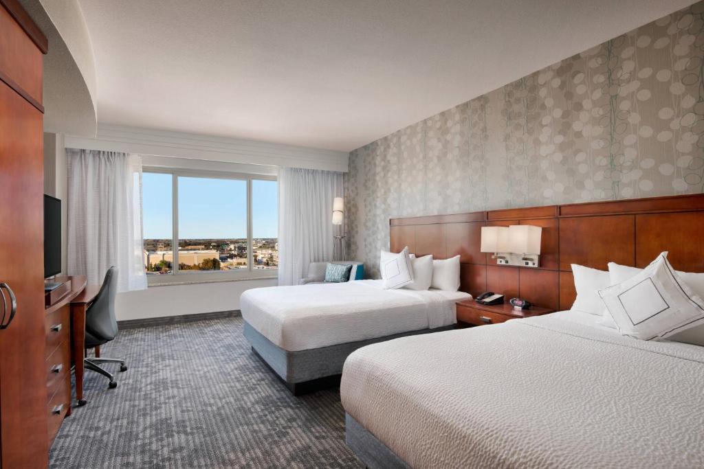 Courtyard by Marriott Dallas Allen at Allen Event Center - Habitación Queen Con Dos Camas Queen
